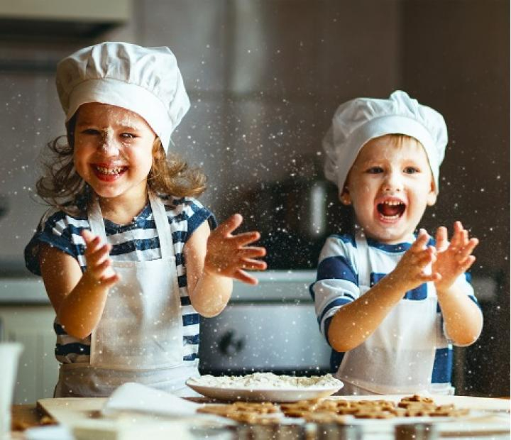 Minichefs: Galletas saludables y helados creativos