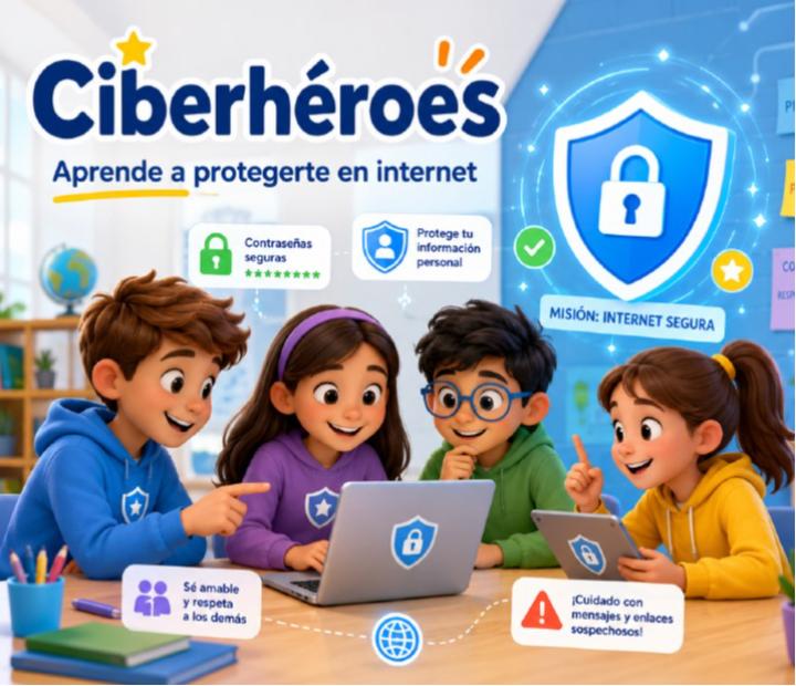 CiberHéroes. Aprende a protegerte en internet