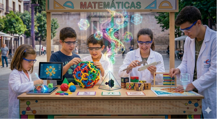 El jardín de las ciencias: el Rincón de las Matemáticas 