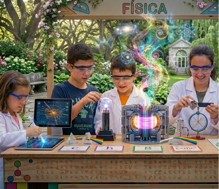 El jardín de las ciencias: El Rincón de la Física 