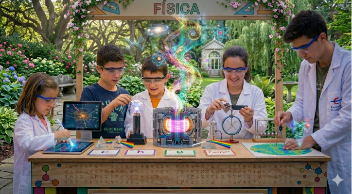El jardín de las ciencias: El Rincón de la Física 