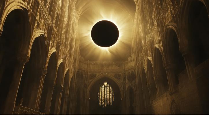 El eclipse de sol de 1239 en un libro de la catedral de Huesca
