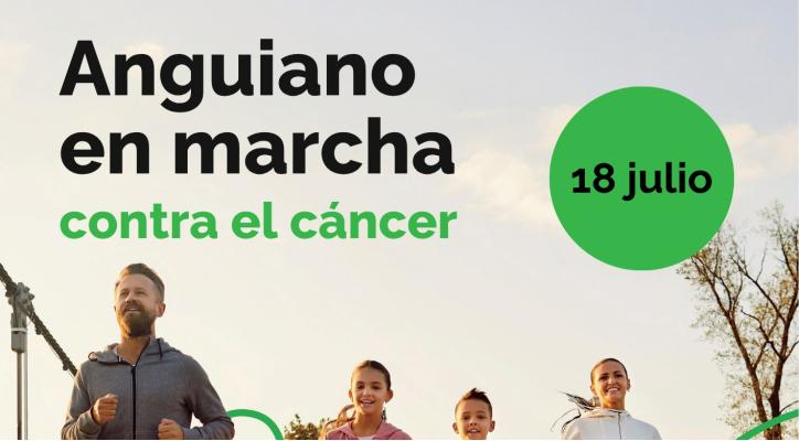 Anguiano en marcha contra el cáncer