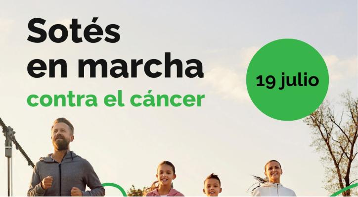 Sotés en marcha contra el cáncer