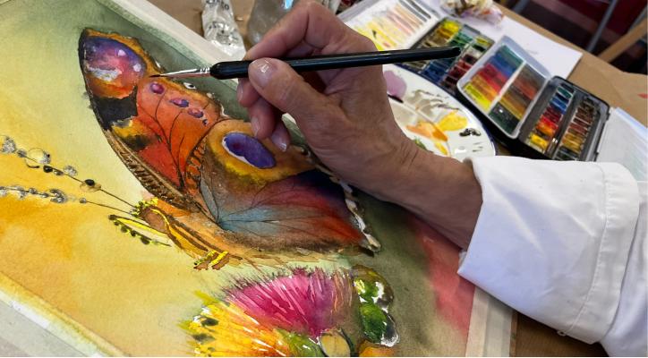 Pintura con Marian Ruiz. Miércoles 9.45 h