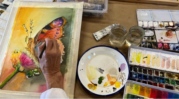 Pintura con Marian Ruiz. Miércoles 16.30 h