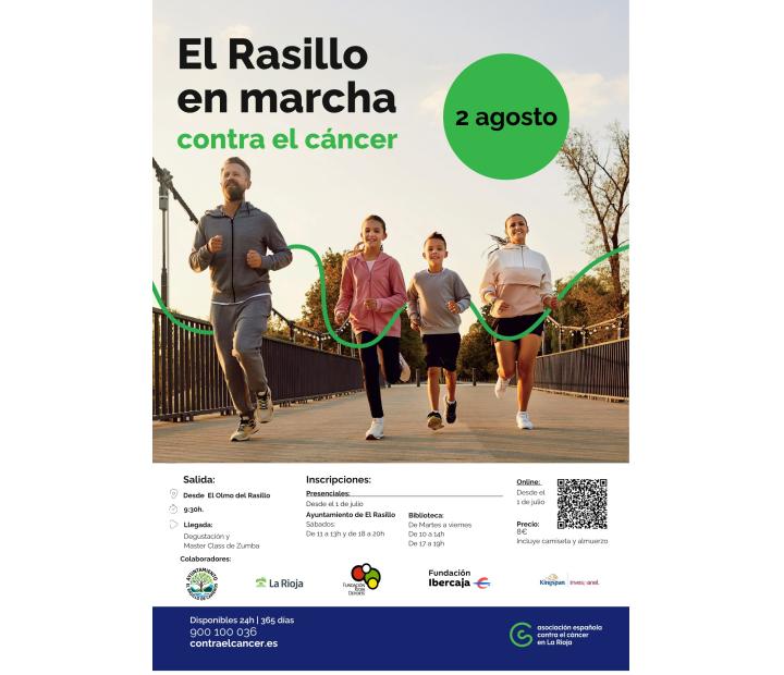 El Rasillo en marcha contra el cáncer
