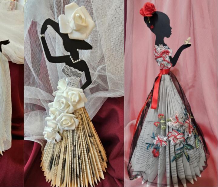 Taller de reciclado Art&books. Muñecas de papel