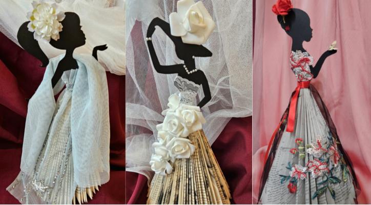 Taller de reciclado Art&books. Muñecas de papel