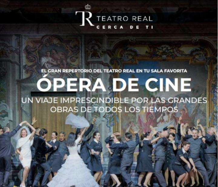 Ópera de Cine. Proyecciones del Teatro Real 2026-2027. Fundación Ibercaja La Rioja