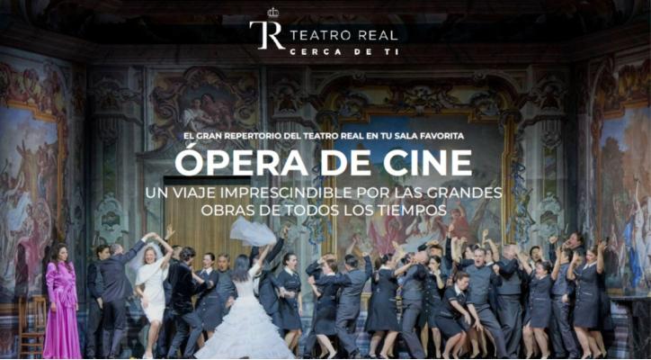 Ópera de Cine. Proyecciones del Teatro Real 2026-2027. Fundación Ibercaja La Rioja