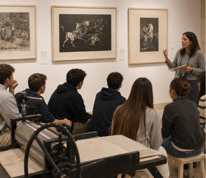 Goya y el grito del papel: Crónica visual de la violencia