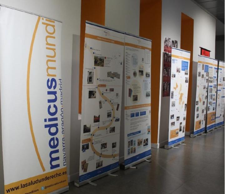 Exposición. 50 años trabajando por el derecho a la salud. Medicusmundi Aragón