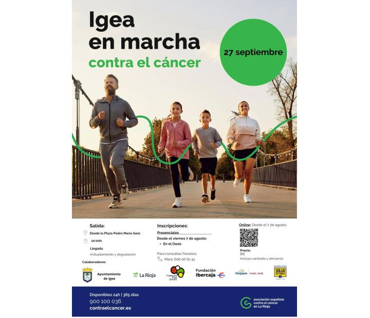 Igea en marcha contra el cáncer