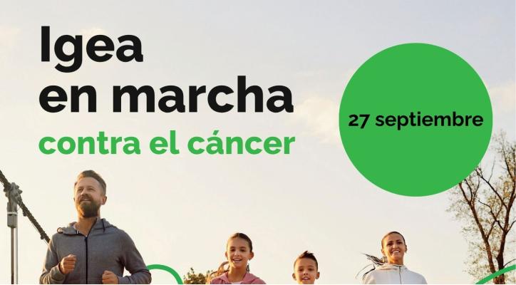 Igea en marcha contra el cáncer
