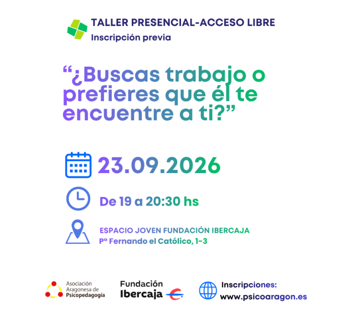 Habilidades para la vida: ¿Buscas trabajo o prefieres que él te encuentre a ti?