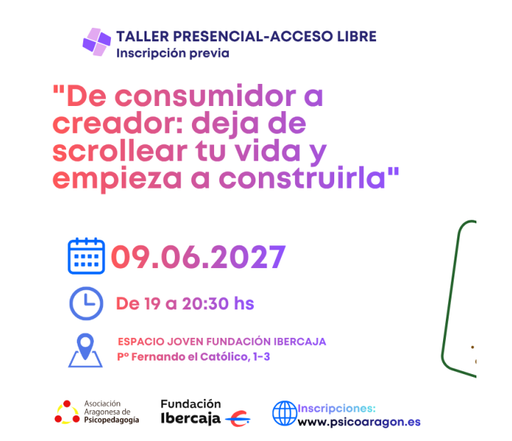De consumidor a creador: deja de scrollear tu vida y empieza a construirla
