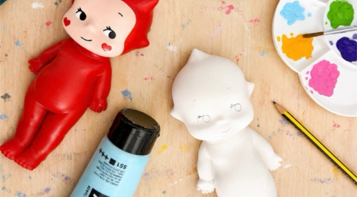 Taller con figuritas Kewpie: Tu figura. Tu estilo. Tu creación.