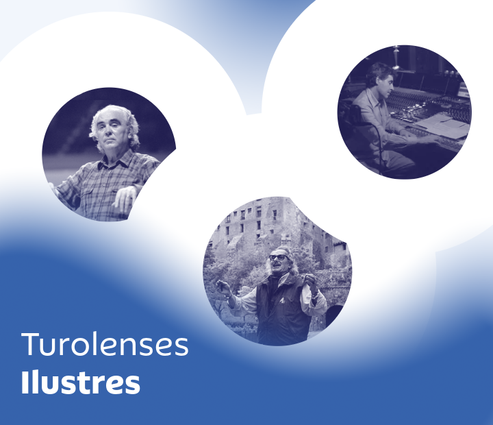 Músicos de cine turolenses: Antón García Abril, Julio Mengod y Javier Navarrete 
