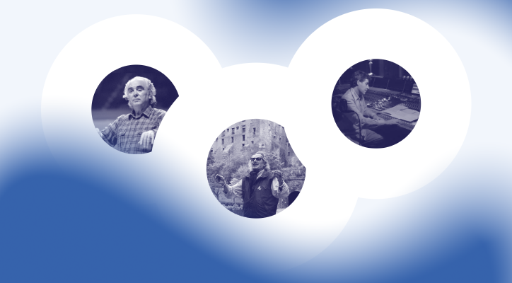 Músicos de cine turolenses: Antón García Abril, Julio Mengod y Javier Navarrete 