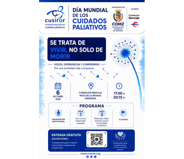 Día Mundial de los Cuidados Paliativos. Se trata de vivir, no sólo de morir