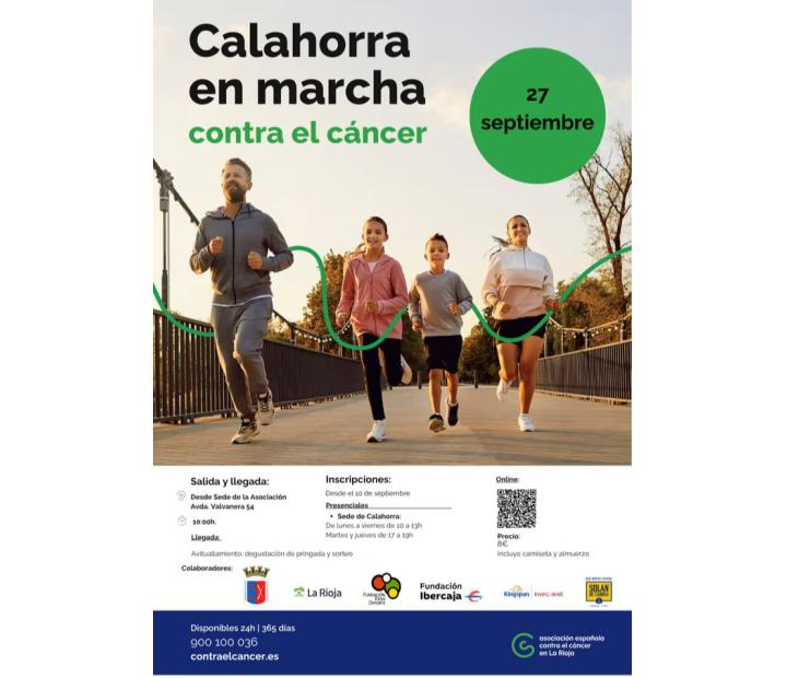 Calahorra en marcha contra el cáncer