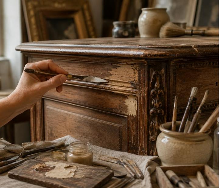 Conservación y restauración de bienes culturales y procedimiento pictórico. Pago fraccionado. 18.30 h