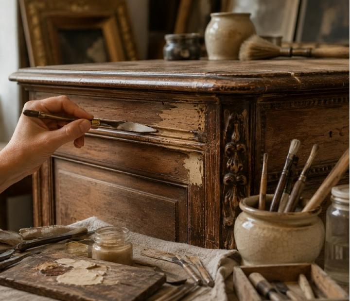 Conservación y restauración de bienes culturales y procedimiento pictórico. Pago anual. 18.30 h