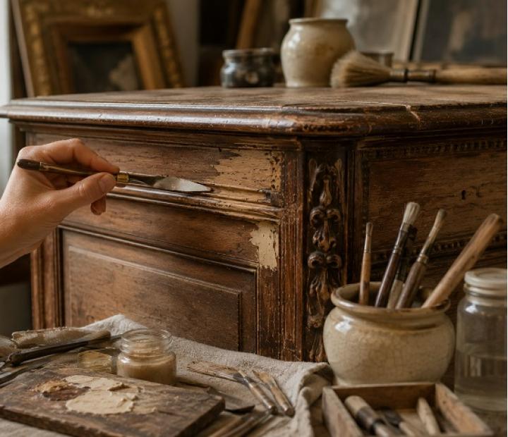 Conservación y restauración de bienes culturales y procedimiento pictórico. Trimestre único. 18.30 h