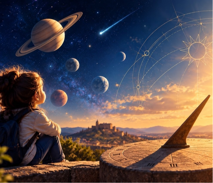 Exploradores del Sistema Solar: relojes solares y el espacio profundo