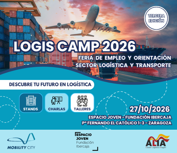 LOGIS CAMP 2026. Feria de empleo y orientación del sector logístico.