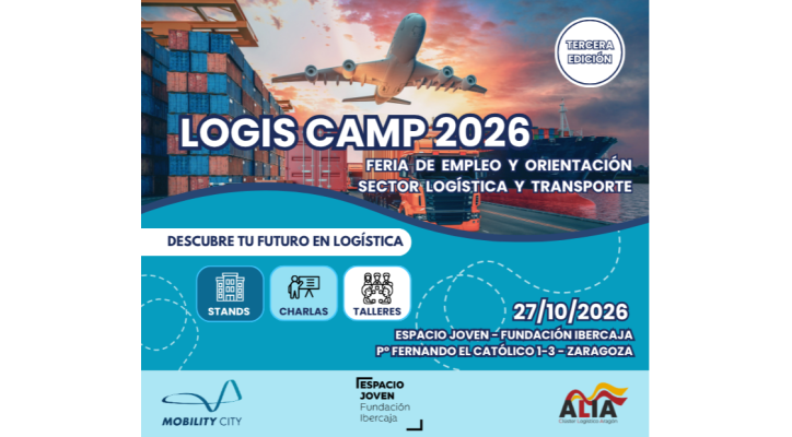 LOGIS CAMP 2026. Feria de empleo y orientación del sector logístico.