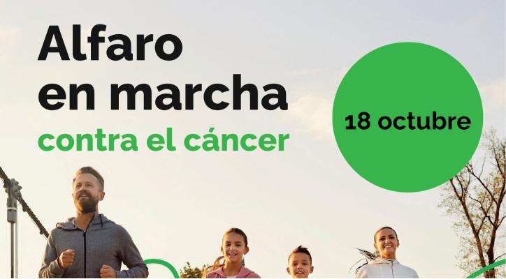 Alfaro en marcha contra el cáncer