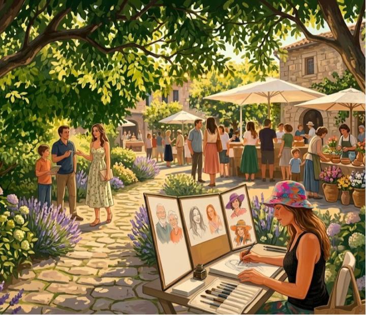 Ilustraciones en vivo con Marian Ruiz