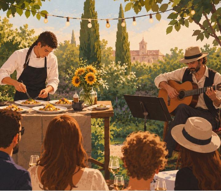 Galería de sabores: cinco miradas, cinco sabores, cinco sonidos