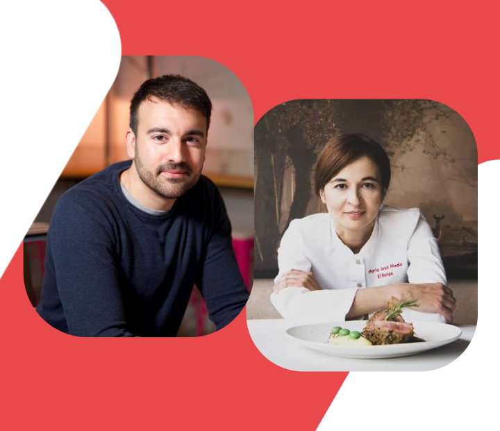 Comer, compartir y disfrutar con Aitor Sánchez y Maria José Meda