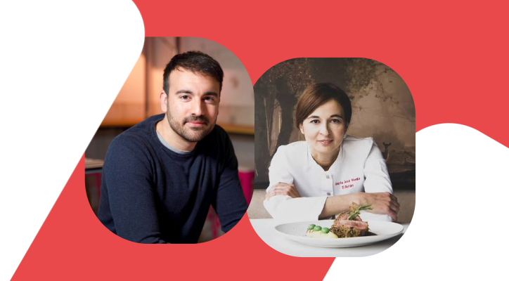 Comer, compartir y disfrutar con Aitor Sánchez y Maria José Meda