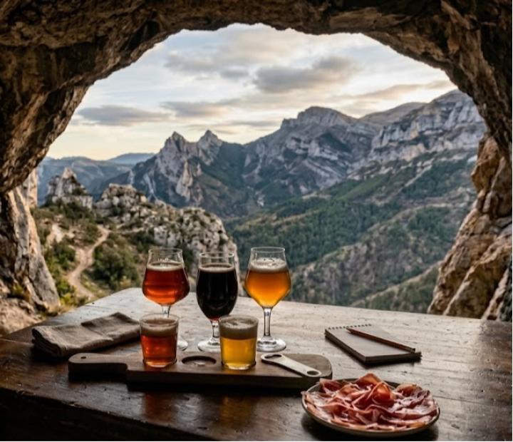 Cata maridaje: Cervezas Artesanas del Altoaragón y Latón de La Fueva