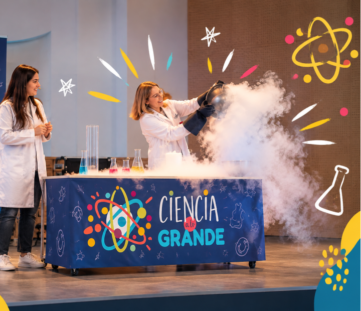 Taller Esciencia: Cromolab y Ciencia a lo grande 