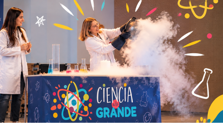 Taller Esciencia: Cromolab y Ciencia a lo grande 