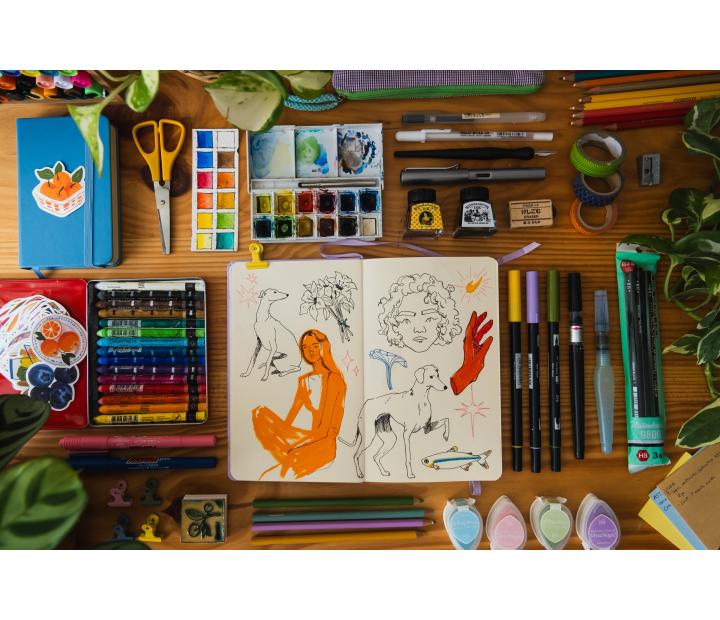 El sketchbook como diario y espacio de proceso creativo. Por Leticia Fabra