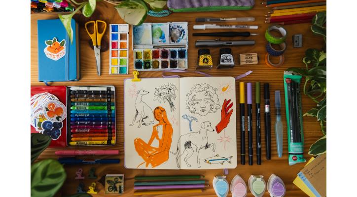 El sketchbook como diario y espacio de proceso creativo. Por Leticia Fabra