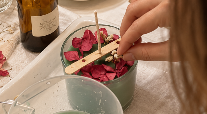 Taller de velas literarias