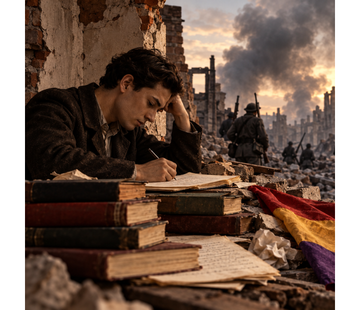 La literatura durante la guerra civil