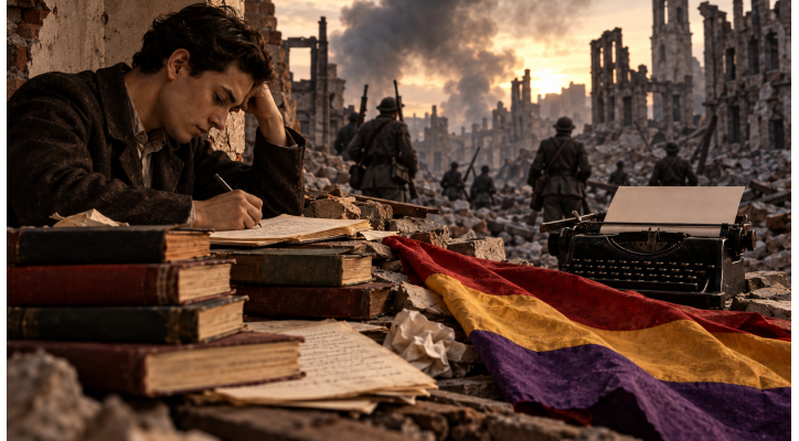 La literatura durante la guerra civil