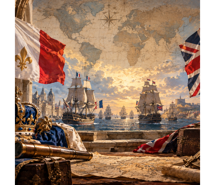 Francia e Inglaterra: de potencias europeas a imperios globales