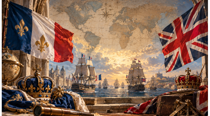 Francia e Inglaterra: de potencias europeas a imperios globales