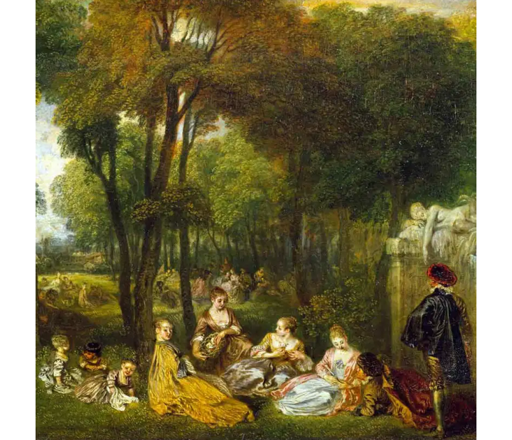 Watteau y la pintura galante