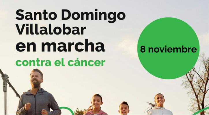 Santo Domingo de la Calzada - Villalobar en marcha contra el cáncer