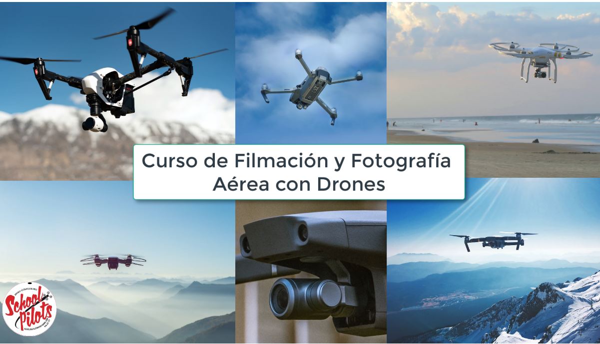 Curso. Filmación y fotografía aérea con drones